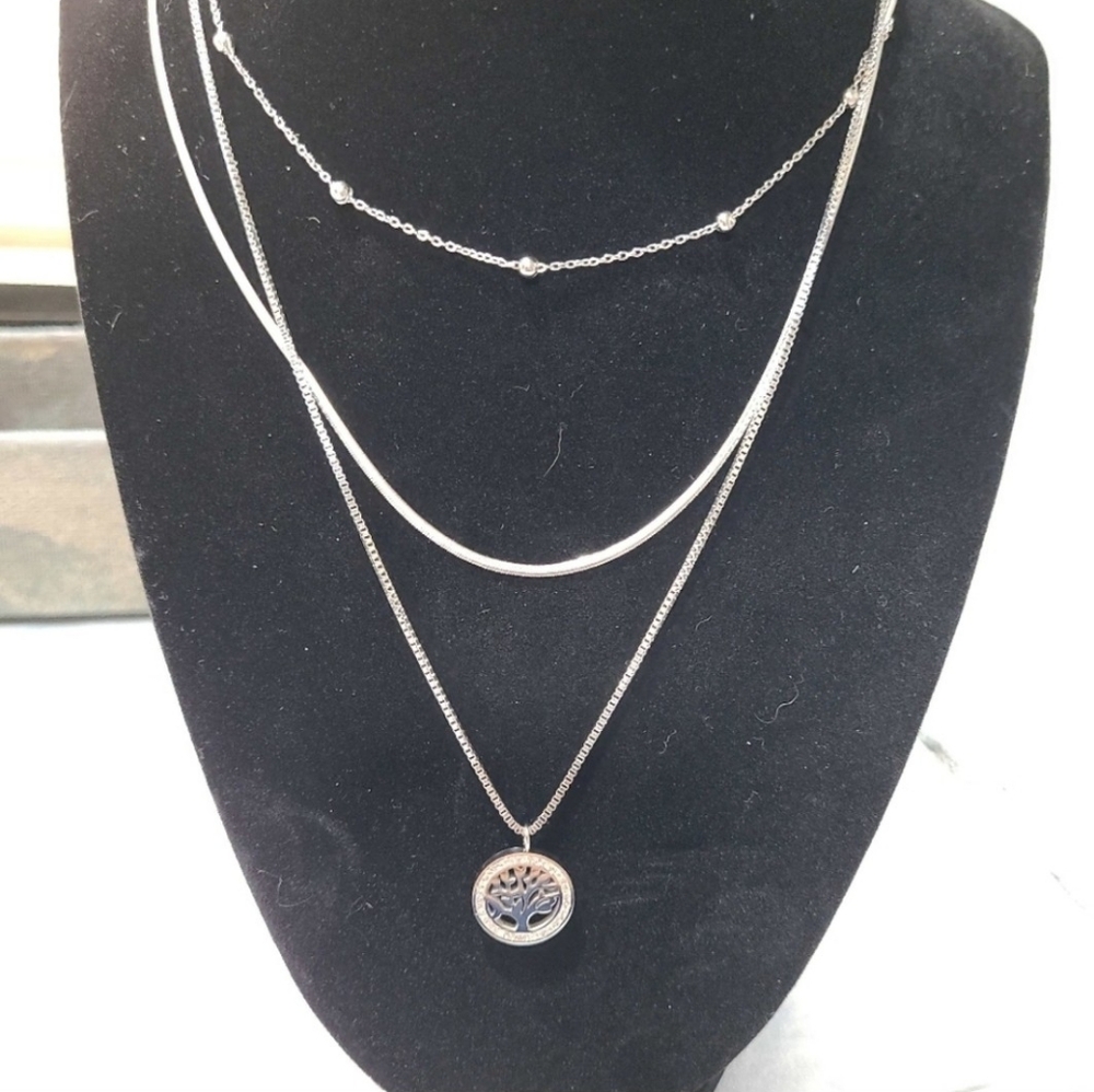 Three layers tree of life Necklace